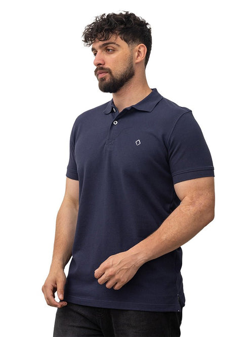 Medieval Blue Basic Polo - Khotwh