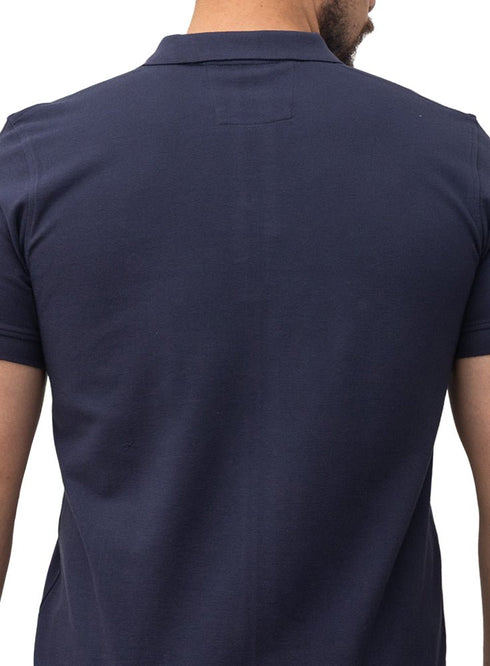 Medieval Blue Basic Polo - Khotwh