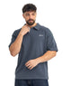 Medieval Blue Design 3083 NF-Polo Neck T-Shirt - Khotwh