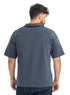 Medieval Blue Design 3083 NF-Polo Neck T-Shirt - Khotwh