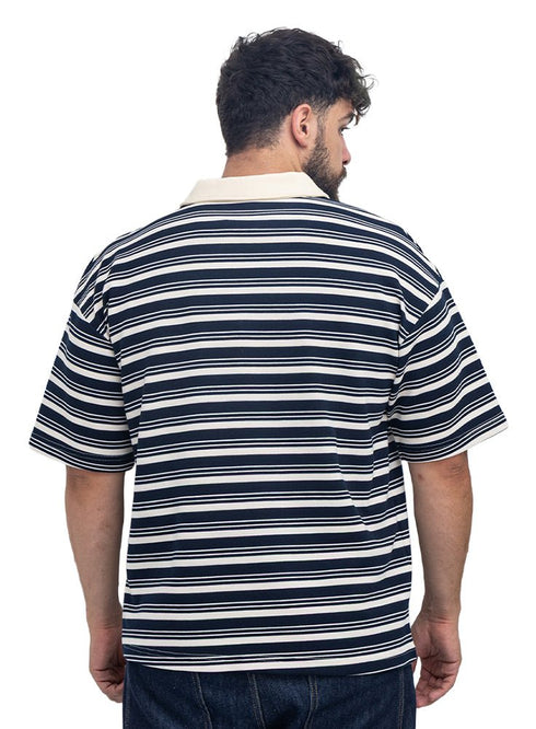 Medieval Blue Design 3097 NF-Polo Neck T-Shirt - Khotwh