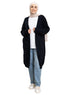 Medieval Blue E - Knit - Long Cardigan - Khotwh