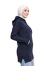 Medieval Blue Hoodie Pullover - Khotwh