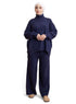 Medieval Blue Knit Suit - Khotwh