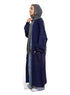Medieval Blue knitted - Long Cardigan - Khotwh