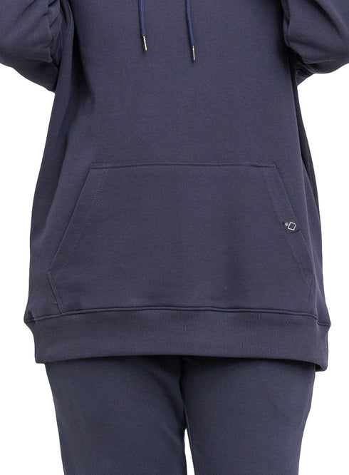 Medieval Blue Over Size Hoodie - Khotwh