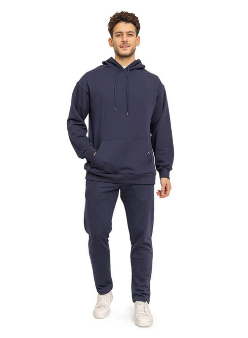 Medieval Blue Over Size Hoodie - Khotwh