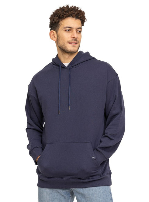 Medieval Blue Over Size Hoodie - Khotwh
