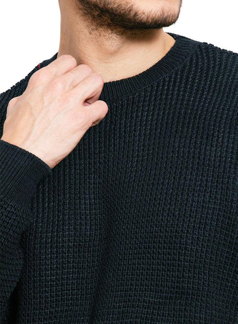 Medieval Blue Plus Size Pullover - Khotwh