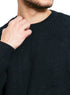 Medieval Blue Plus Size Pullover - Khotwh