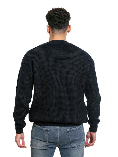 Medieval Blue Plus Size Pullover - Khotwh