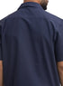 Medieval Blue Tennis Collar Linen Shirt - Khotwh