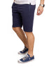 Medieval Blue Zipper Melton Short - Khotwh