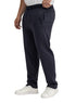 Medieval Blue Zipper-Melton Wide Leg - Khotwh