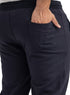 Medieval Blue Zipper-Melton Wide Leg - Khotwh