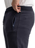 Medieval Blue Zipper-Melton Wide Leg - Khotwh