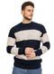 Medival Blue - Design p2226 PF - Round Pullover - Khotwh
