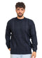 Medival Blue - Design p2232 PF - Round Pullover - Khotwh