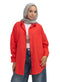 Melon Pocket Over Size Linen Shirt - Khotwh