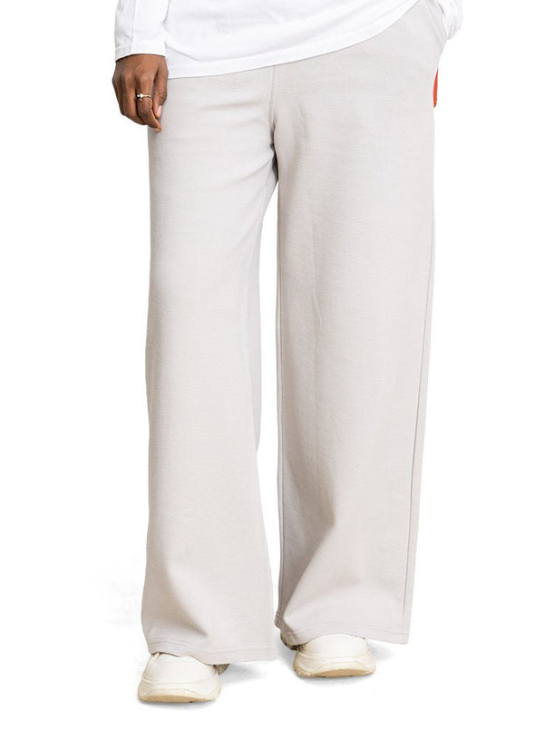 Micro - Chip Ribbed Wide Leg - Khotwh