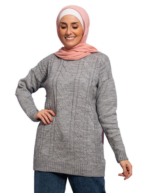 Micro Chip Zigzag Pullover - Khotwh