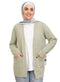 Mint Basic Pocket Cardigan - Khotwh