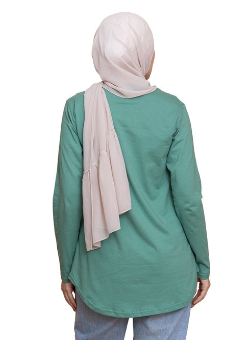 Mint Cur.Long - Sleeve - Khotwh