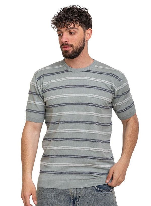 Mint Design 01017Knit Rount T-Shirt - Khotwh