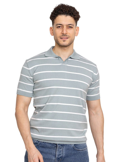 Mint Design 23 - F - Polo Neck T-Shirt - Khotwh