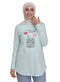 Mint - Design 26 Printed Long - Sleeve - Khotwh
