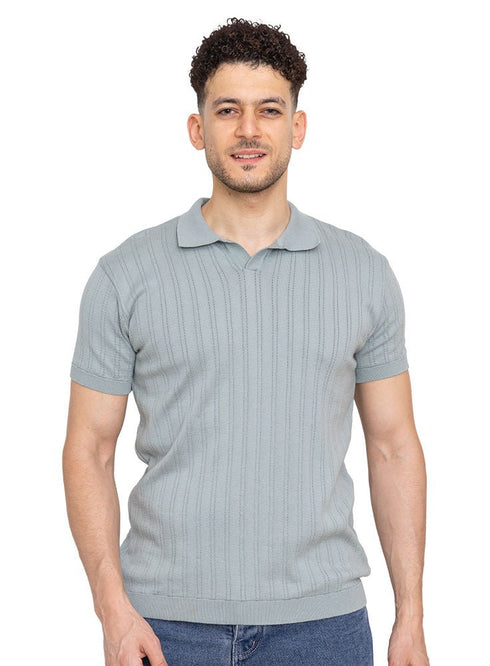 Mint F - Polo Neck Pullover - Khotwh