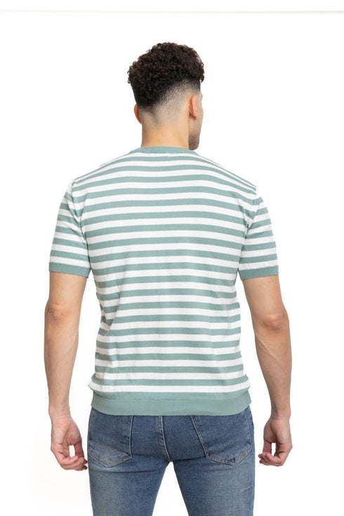 Mint F - S.Knit Round T-shirt - Khotwh