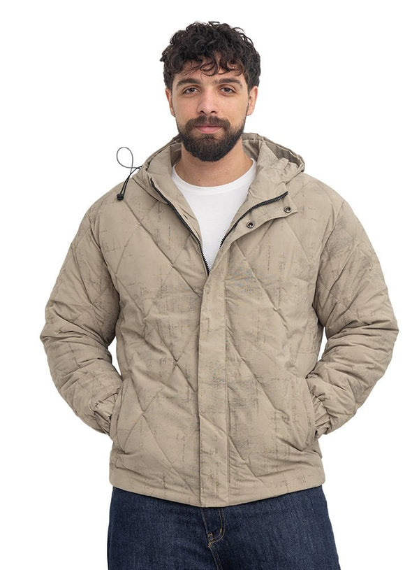 Mint Green Design 2008 Puffer Jacket - Khotwh