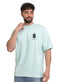 Mint Green Design 3766VIG - O - S Round T-shirt - Khotwh