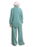 Mint Green Knit Suit - Khotwh