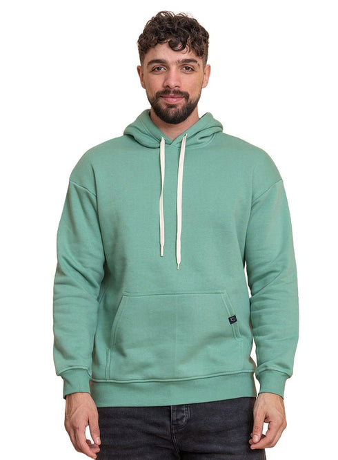 Mint Green Over Size Hoodie - Khotwh
