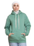 Mint Green Over Size Hoodie - Khotwh