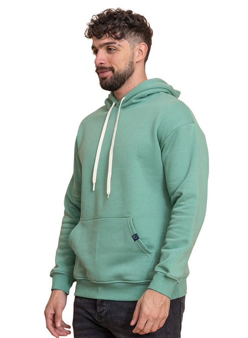 Mint Green Over Size Hoodie - Khotwh