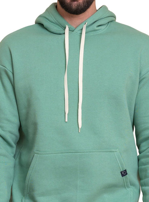 Mint Green Over Size Hoodie - Khotwh