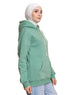 Mint Green Over Size Hoodie - Khotwh