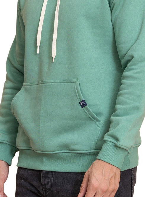 Mint Green Over Size Hoodie - Khotwh