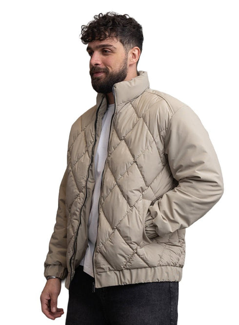 Mint Green Puffer Jacket 3016 - Khotwh