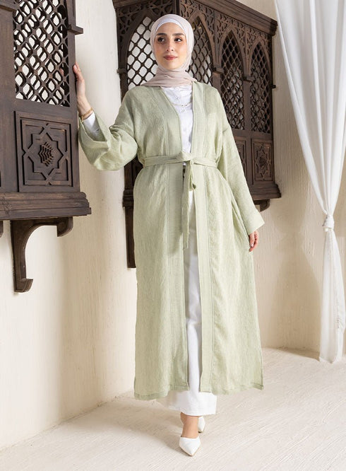 Mint Green RD - Long Cardigan - Khotwh