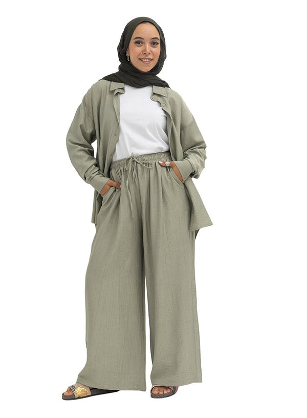 Mint Green RD-Relaxed Suit - Khotwh