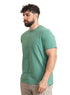 Mint Green Relaxed Round T-Shirt - Khotwh