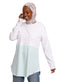 Mint Half Striped Long - Sleeve - Khotwh