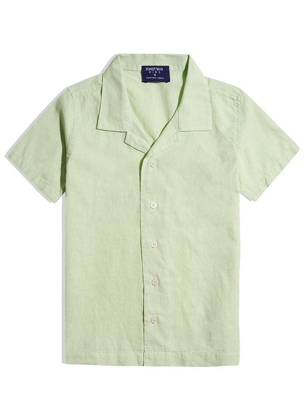 Mint Kids Linen Shirt - Khotwh