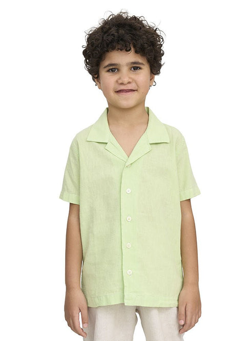 Mint Kids Linen Shirt - Khotwh