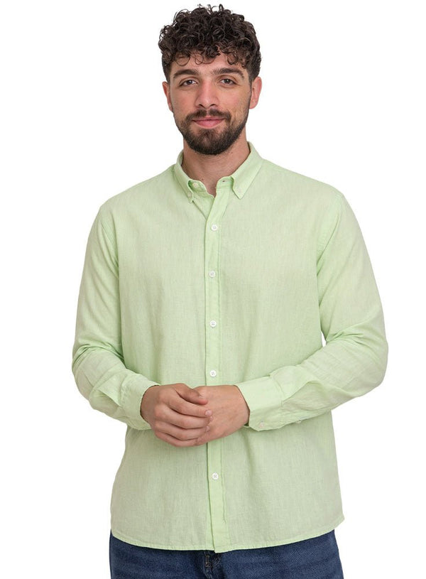 Mint Linen Shirt - Khotwh