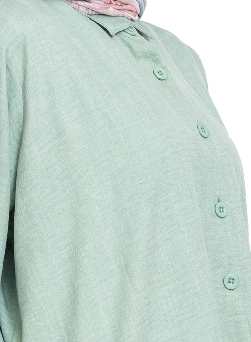 Mint Linen Suit - Khotwh